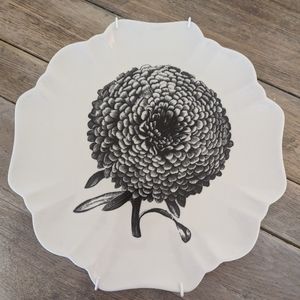 Creative Co-Op Decorative Aster Plate
